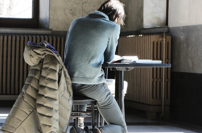 Student Studying